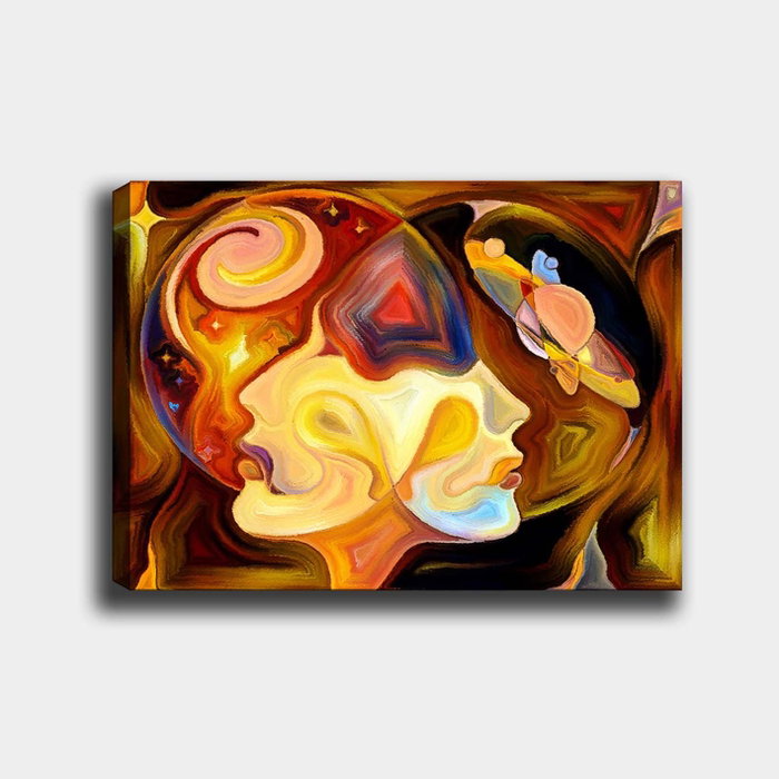 Wallity Lienzo Decorativo Multicolor 70 x 100 cm Wallity Lienzo Decorativo Multicolor 70 x 100 cm